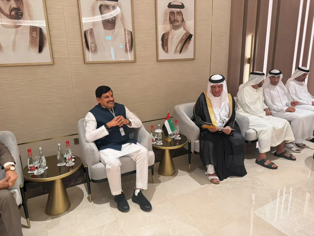 UAE में रस-अल-खैमा के शासक से मिले CM डॉ. मोहन यादव, मध्य प्रदेश में निवेश और कारोबारी साझेदारी पर हुई बात