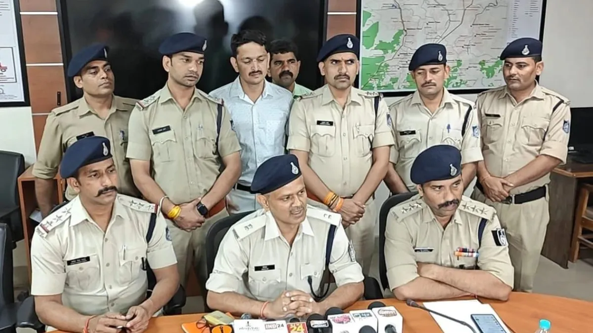 Gwalior police arrested murder accused
