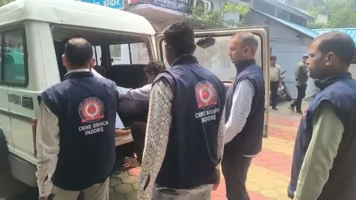 indore police action