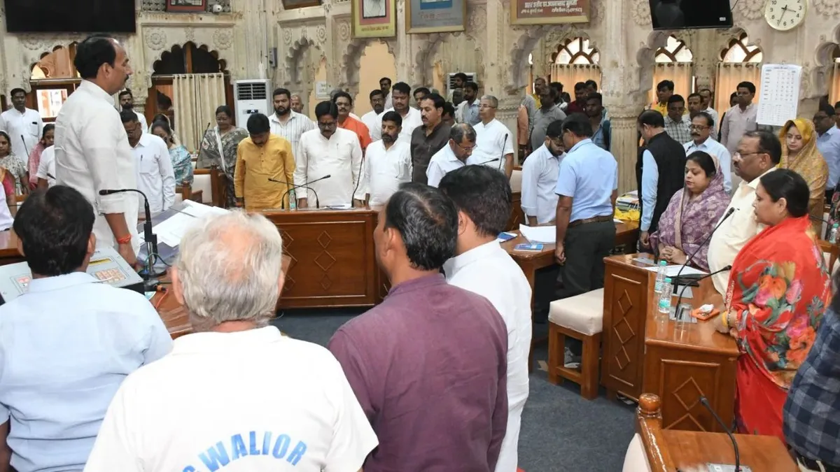 Gwalior Municipal Corporation decision Sheetla Mata Temple incident
