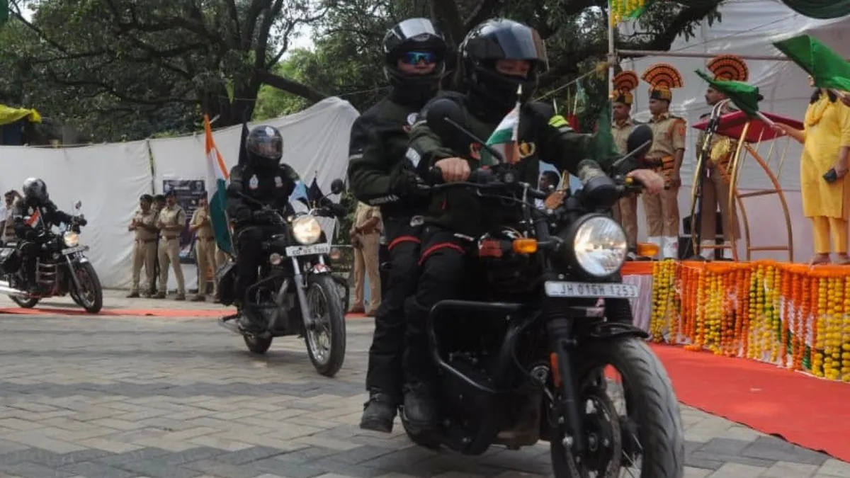 Police Bike Rally