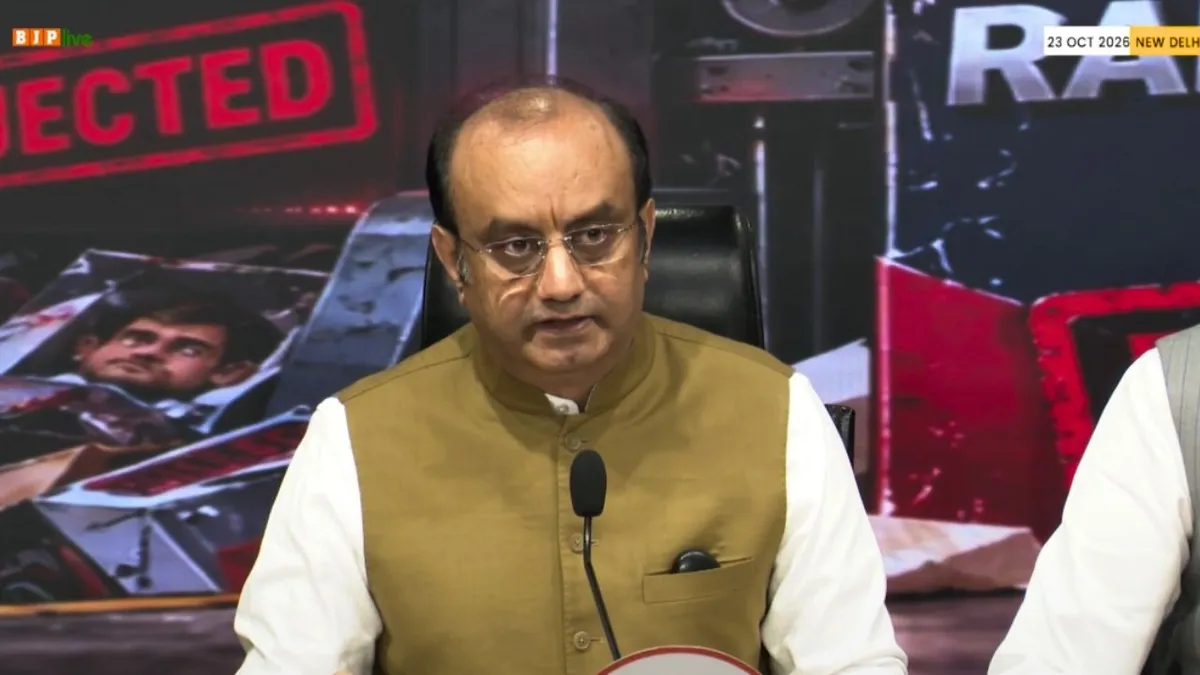 Dr. Sudhanshu Trivedi attack on Rahul Gandhi