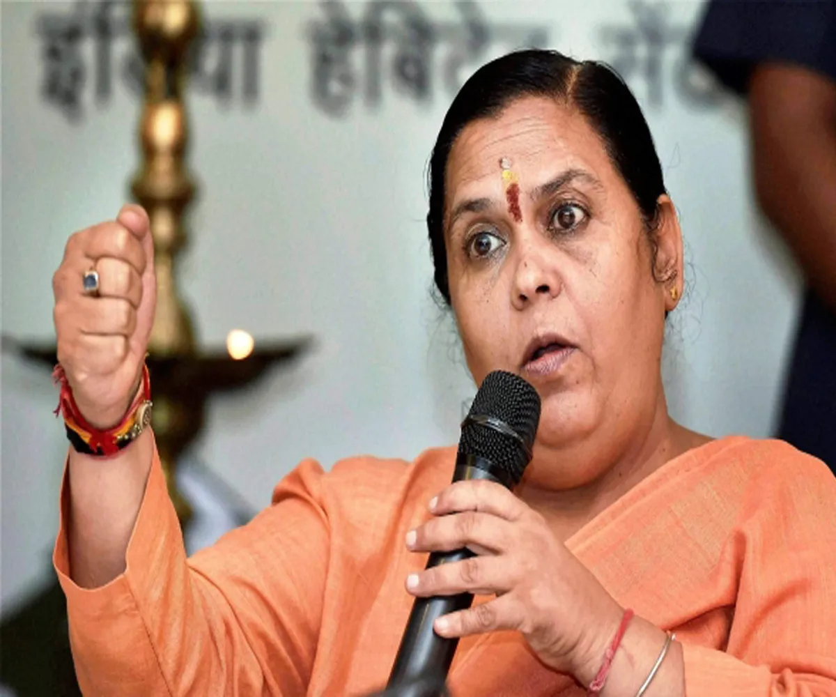 लाउडस्पीकर पर उमा भारती का बड़ा बयान, MP को लेकर कही ये बात