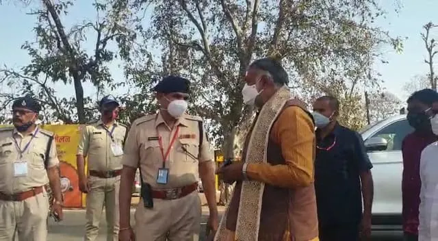 दमोह में राष्ट्रपति