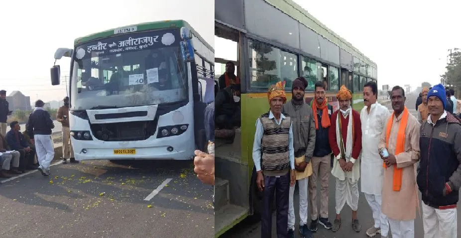 जनजातीय गौरव दिवस के लिए अलसुबह रवाना हुई बसें, होटलियर्स एसोसिएशन ने किया स्वागत