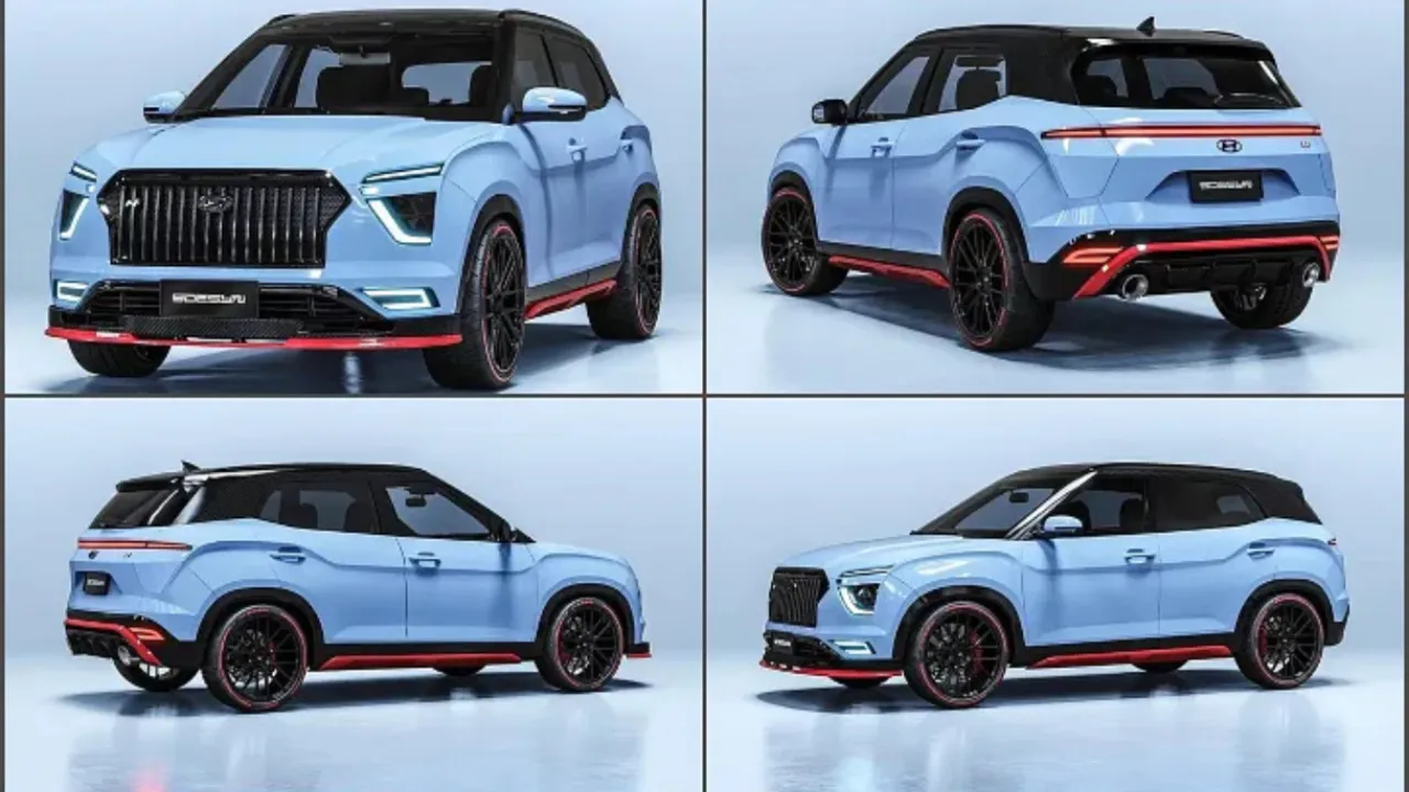 Hyundai ने N लाइन क्रेटा से उठाया पर्दा, SUV को देगी टक्कर