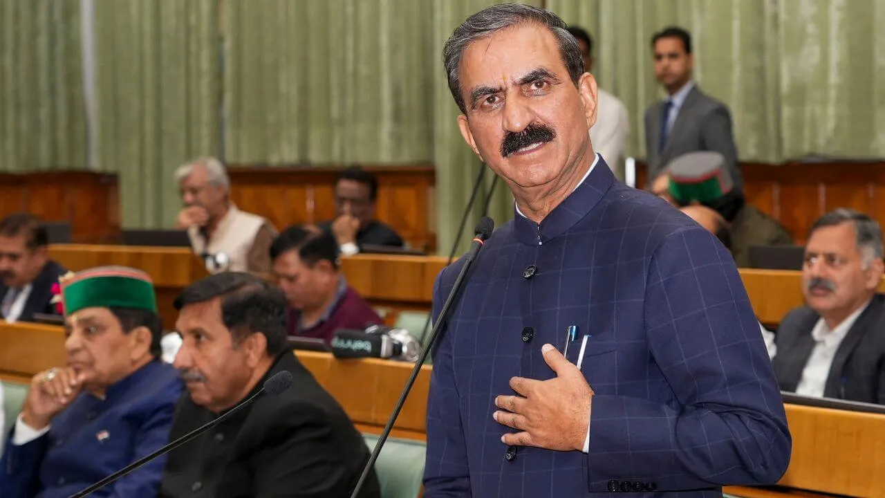 हिमाचल प्रदेश के CM सुखविंदर सिंह सुक्खू ने 54928 हजार करोड़ रुपए का बजट किया पेश, तीन आधुनिक टाउनशिप बसाएगी सरकार, किए कई बड़े ऐलान