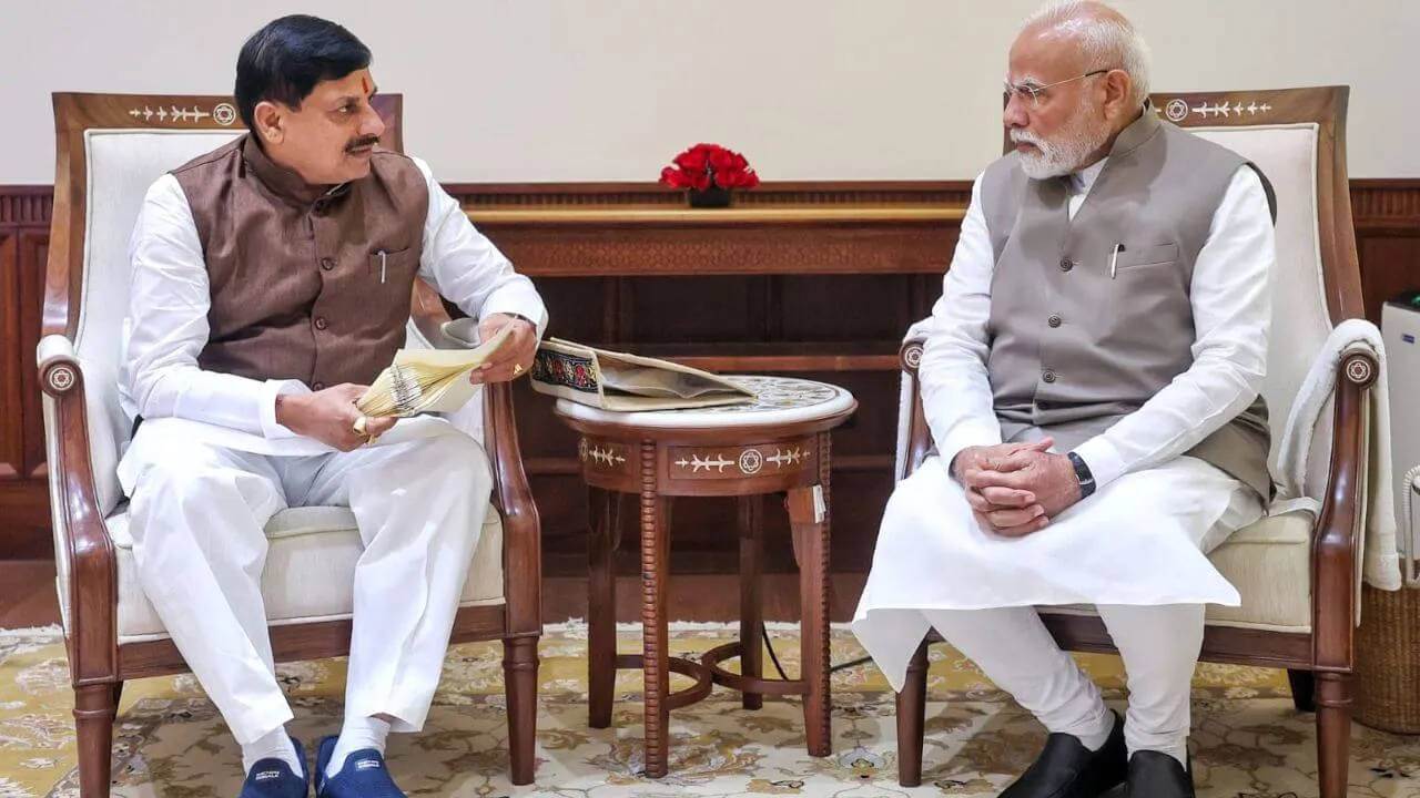 CM Mohan Yadav PM Modi