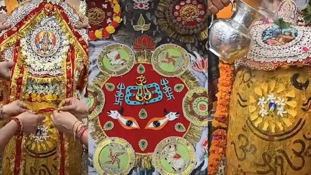 महाकाल को बांधी गई देश की पहली राखी, 2 फीट की खास राखी से हुआ बाबा का दिव्य श्रृंगार