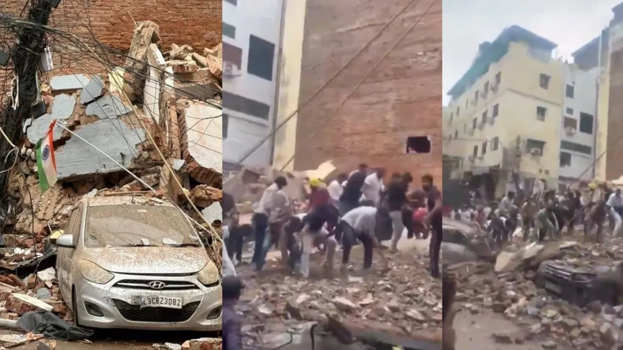 Delhi Building Collapse