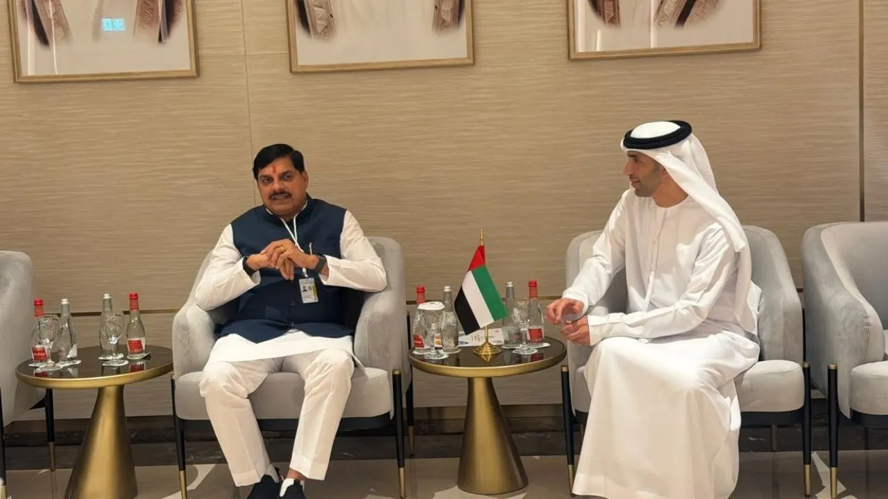 CM Mohan Yadav in Dubai