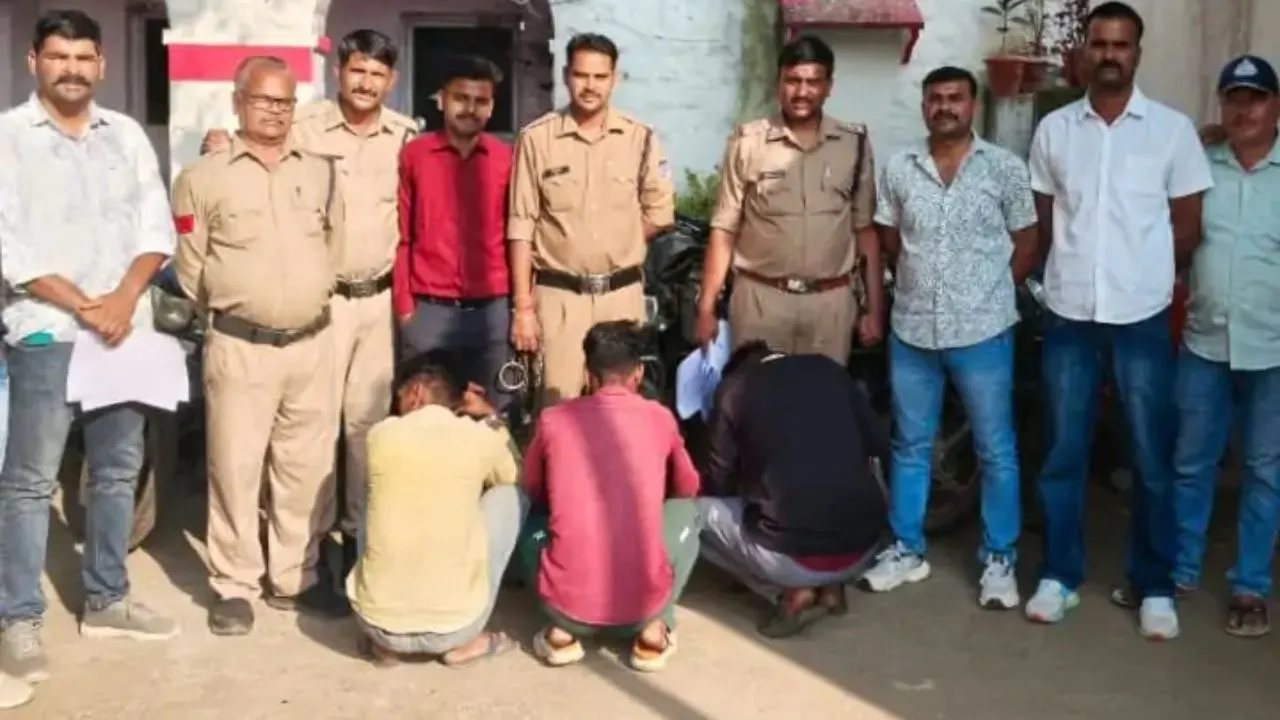 गुना में धराया बाइक चोर गिरोह, 20 मोटरसाइकिल बरामद, पूछताछ जारी