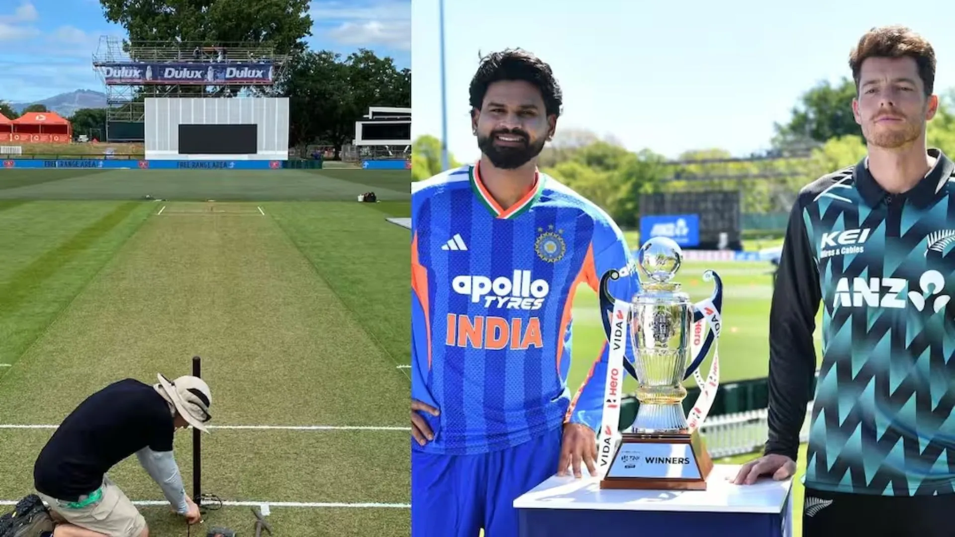 भारत और न्यूजीलैंड के बीच सीरीज का पहला T20 मैच कल, जानिए कैसी रहेगी हैगली ओवल की पिच, किसे मिलेगा फायदा?