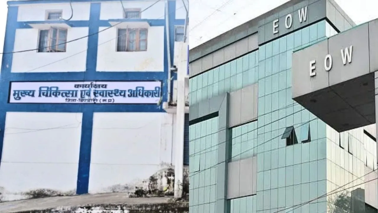 डिंडोरी स्वास्थ्य विभाग में 60.60 लाख रुपये के कथित फर्जी भुगतान का मामला, तत्कालीन CMHO समेत 6 पर EOW की FIR
