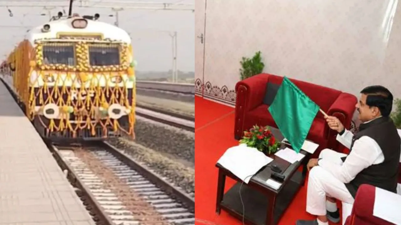 विंध्य-बुंदेलखंड को रेल कनेक्टिविटी की सौगात, देवेंद्रनगर-चुरहट के बीच दौड़ी नई मेमू ट्रेन, रेल मंत्री और सीएम ने वर्चुअली दिखाई हरी झंडी
