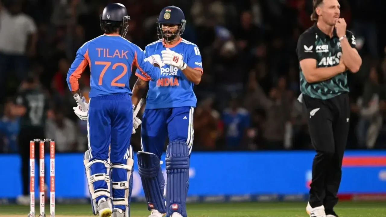 IND vs NZ: दूसरे T20 मुकाबले में भारत की शानदार जीत, न्यूजीलैंड को 4 विकेट से हराया, तिलक वर्मा ने खेली तूफानी अर्धशतकीय पारी