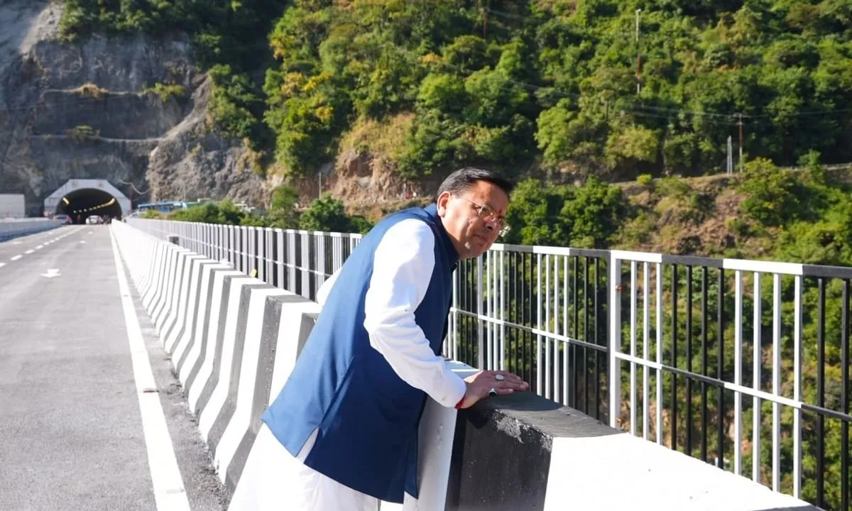 चारधाम यात्रियों को जाम से मिलेगी राहत, रुद्रप्रयाग में 156 करोड़ रुपये के पुल और सुरंग पर ट्रायल शुरू, सीएम धामी ने किया निरीक्षण