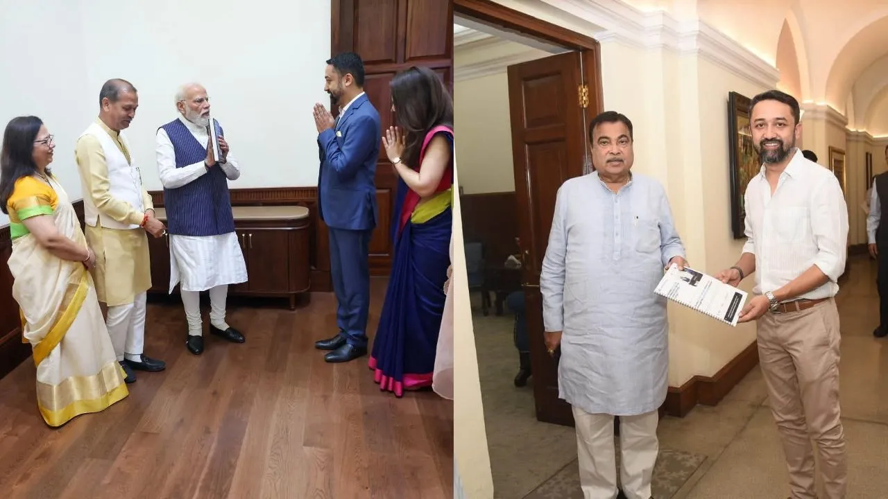 पीएम मोदी से आशीर्वाद अब गडकरी से भेंट, दिल्ली से जावद तक सियासी पारा गर्म, तय हो रही ‘सखलेचा परिवार’ की तीसरी पीढ़ी की भूमिका!