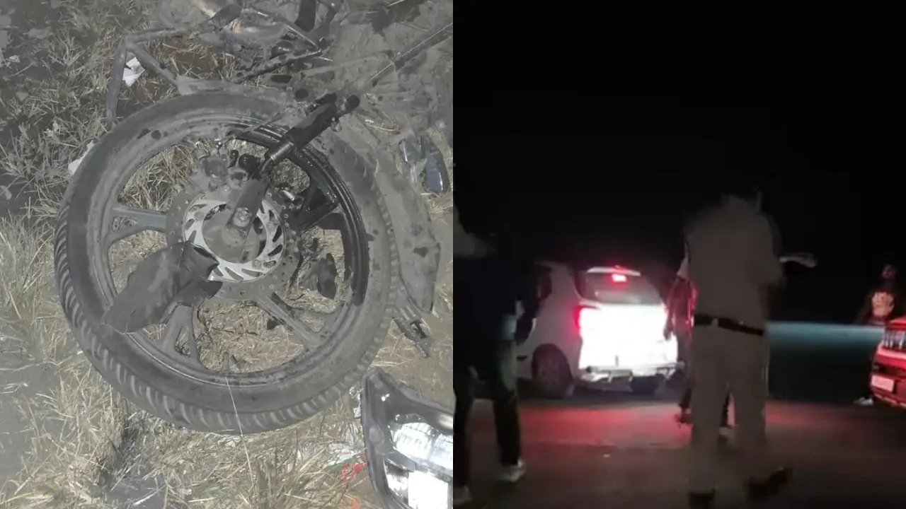 सिंगरौली में बाइक और ट्रेलर की जोरदार टक्कर, एक युवक की मौत, 2 गंभीर घायल