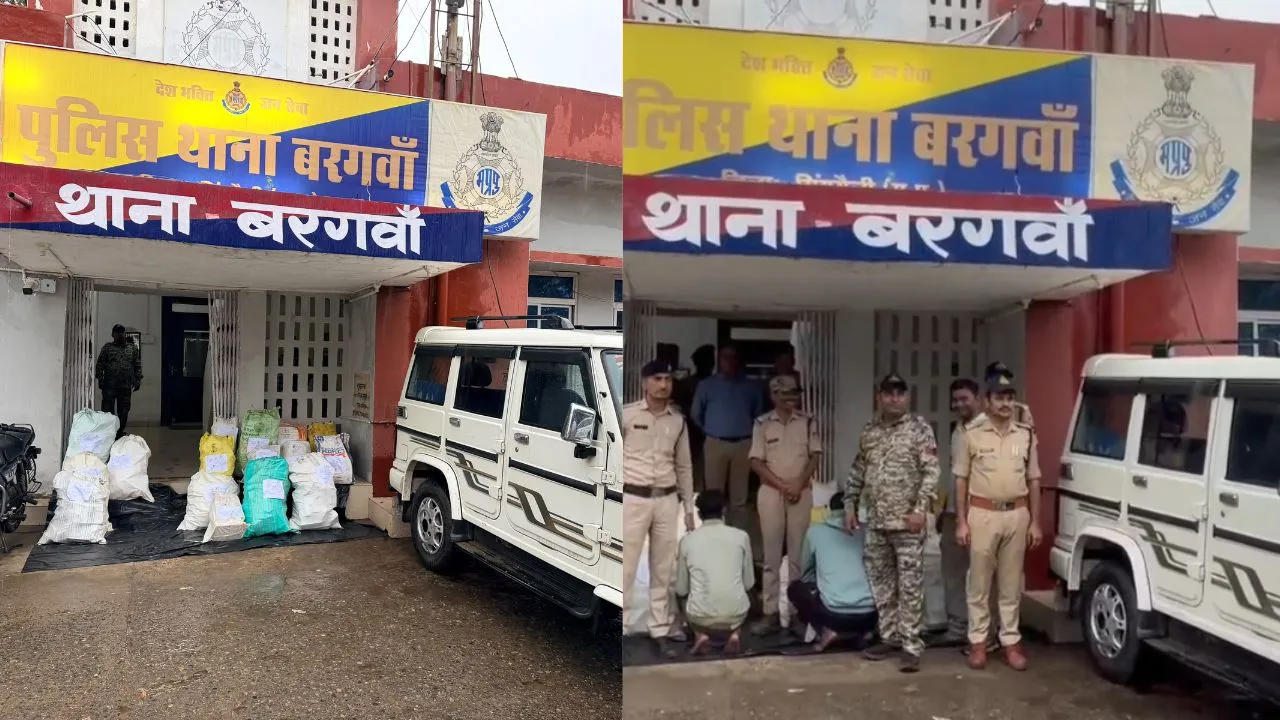 सीमेंट गोदाम में नशीली दवाओं का भंडार, कोडीनयुक्त कफ सिरप की 1318 शीशियां व 52560 टैबलेट-कैप्सूल जब्त, दो गिरफ्तार