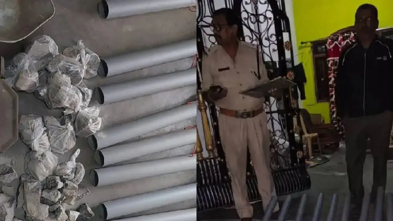 जबलपुर में कार्बाइड गन बनाने वालों पर पुलिस की कार्रवाई, 15 गन और 56 किलो कैल्शियम कार्बाइड जब्त