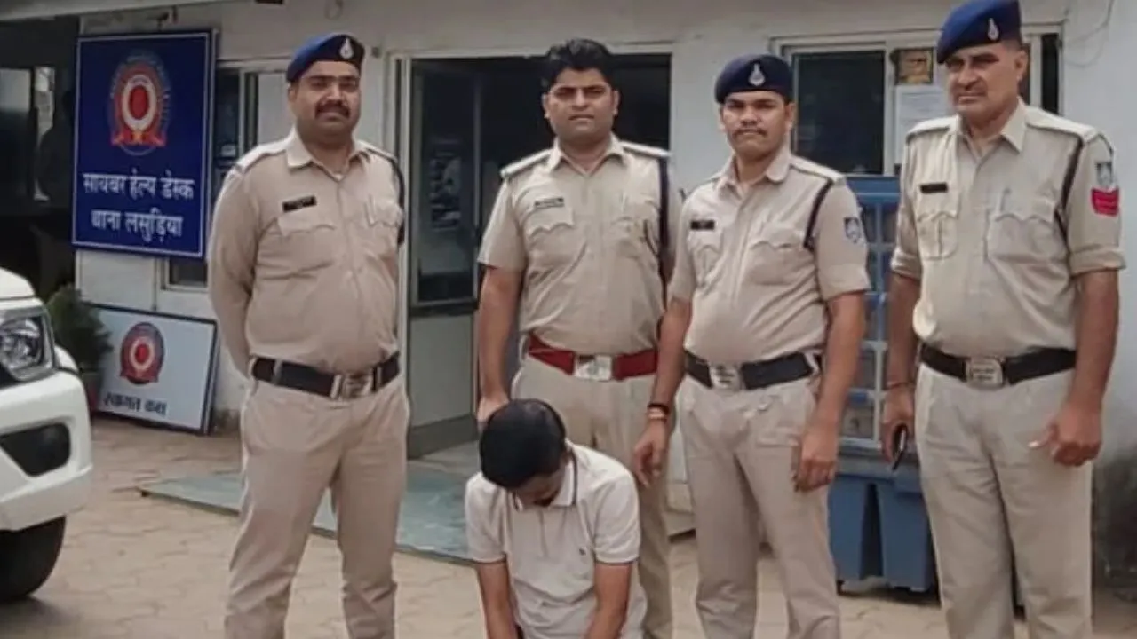 इंदौर में ऑनलाइन क्रिकेट सट्टे का खुलासा, पुलिस ने आरोपी को किया गिरफ्तार, 6 मोबाइल और लैपटॉप जब्त