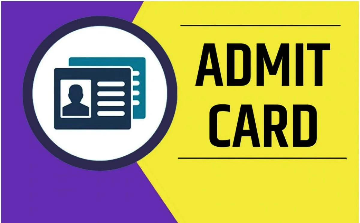 Admit Card