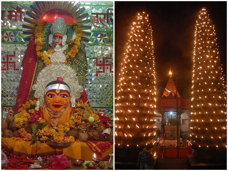 हरसिद्धि मंदिर के दीपस्तंभ प्रज्वलित करने के लिए दिसंबर तक हुई बुकिंग, 2 हजार साल पुरानी है परंपरा