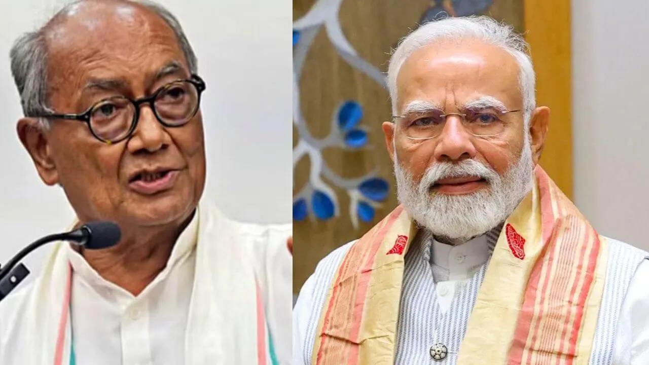 Digvijaya Singh PM Modi