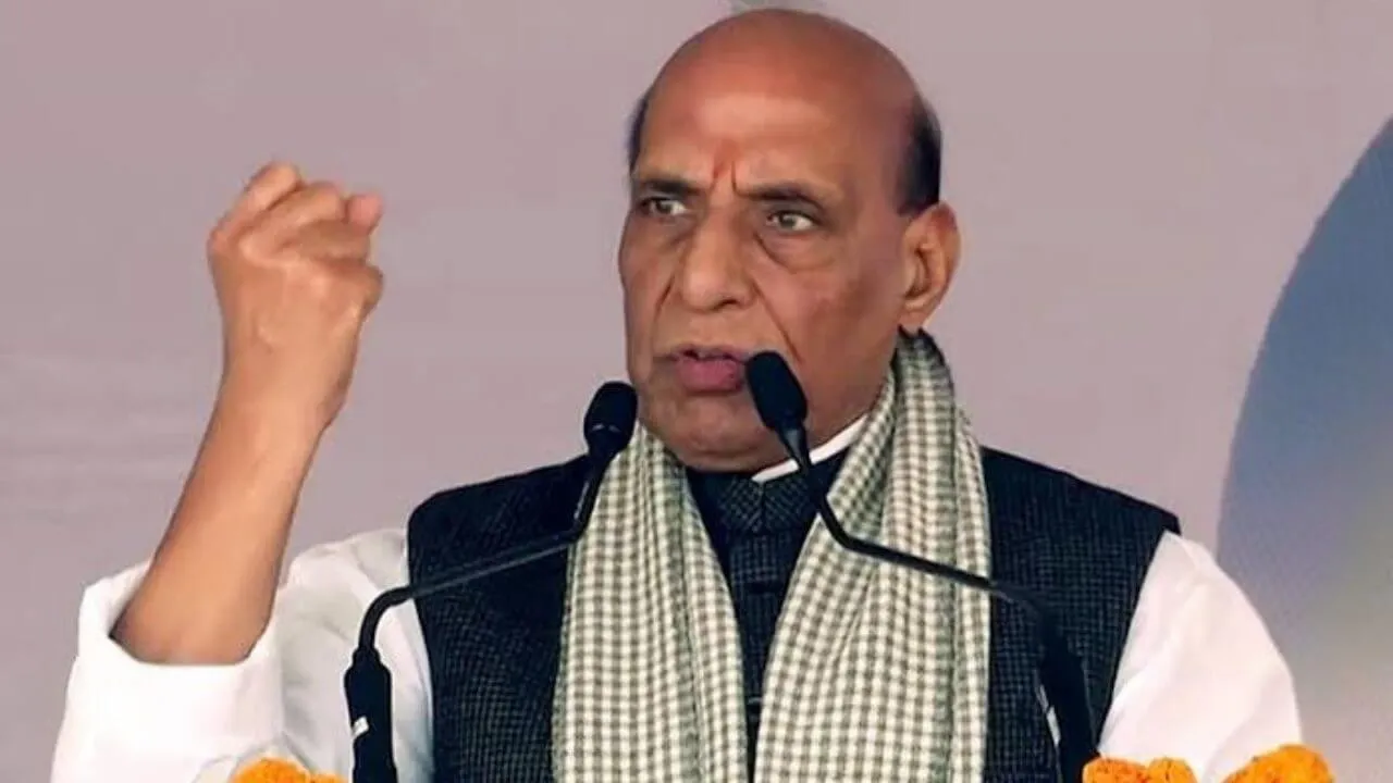 Defence Minister Rajnath Singh