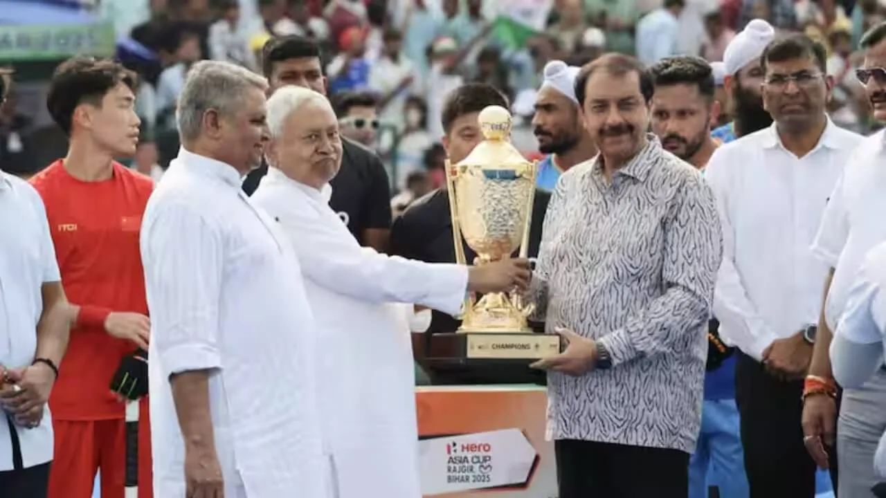 राजगीर में CM नीतीश कुमार ने एशिया कप हॉकी 2025 का किया शुभारंभ! खिलाड़ियों का बढ़ाया उत्साह