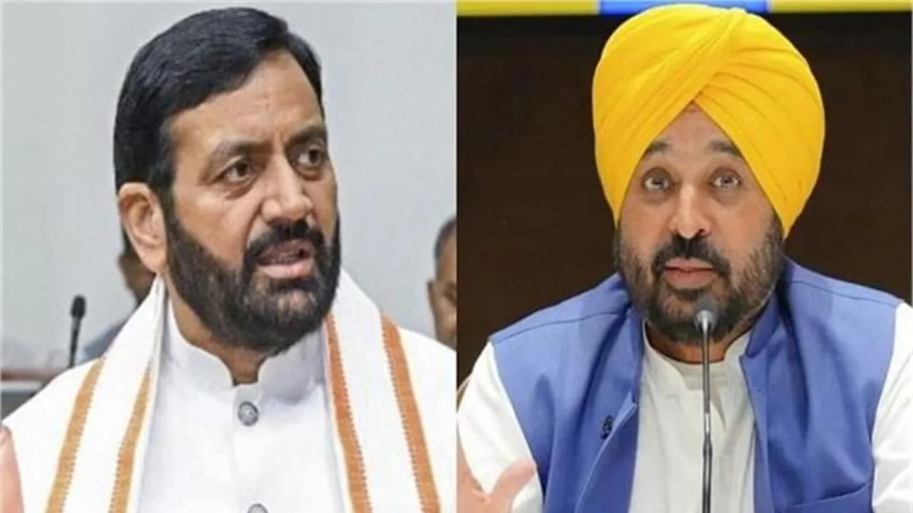 हरियाणा और पंजाब के CM फिर आमने- सामने, अब इस लेटर को लेकर छिड़ा घमासान… जानें पूरा मामला