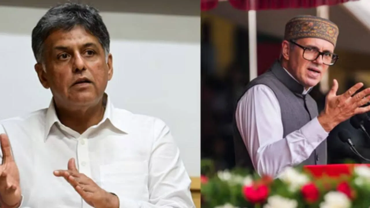 जम्मू-कश्मीर के लिए राज्य का दर्जा बहाल करने की मांग तेज, उमर अब्दुल्ला के साथ खड़े हुए मनीष तिवारी