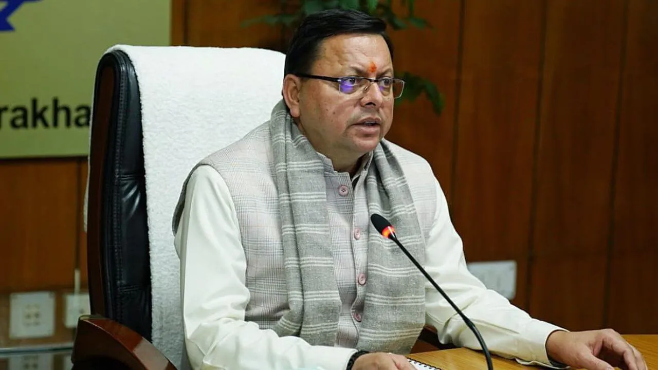 cm pushkar dhami