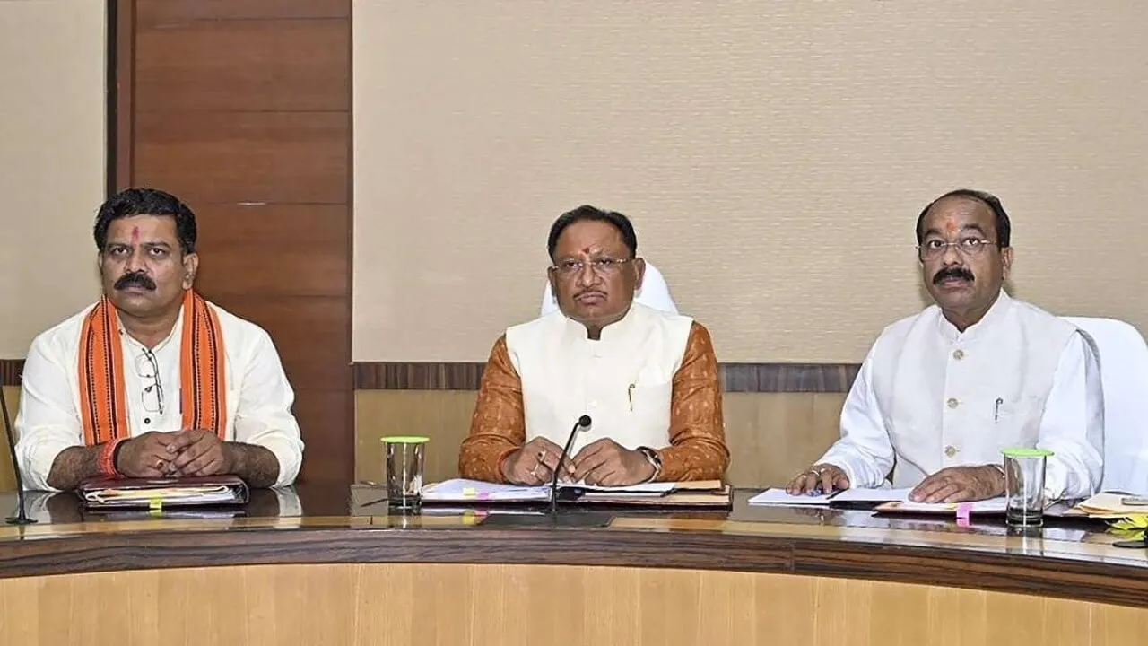Chhattisgarh Cabinet Meeting