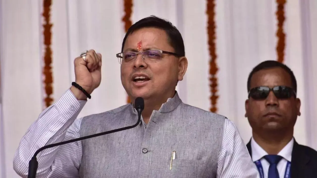 CM Pushkar Singh Dhami