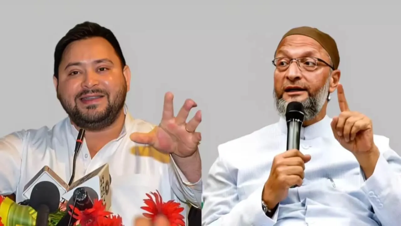‘दूध के दांत भी नहीं निकले, लालू का बेटा बोलता है!’ ओवैसी का तेजस्वी पर करारा पलटवार
