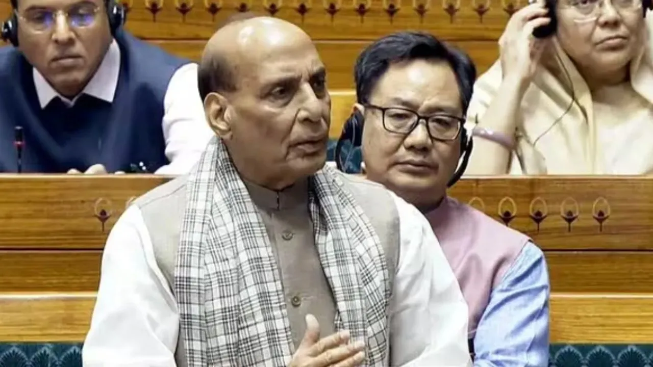 Rajnath Singh in Loksabha