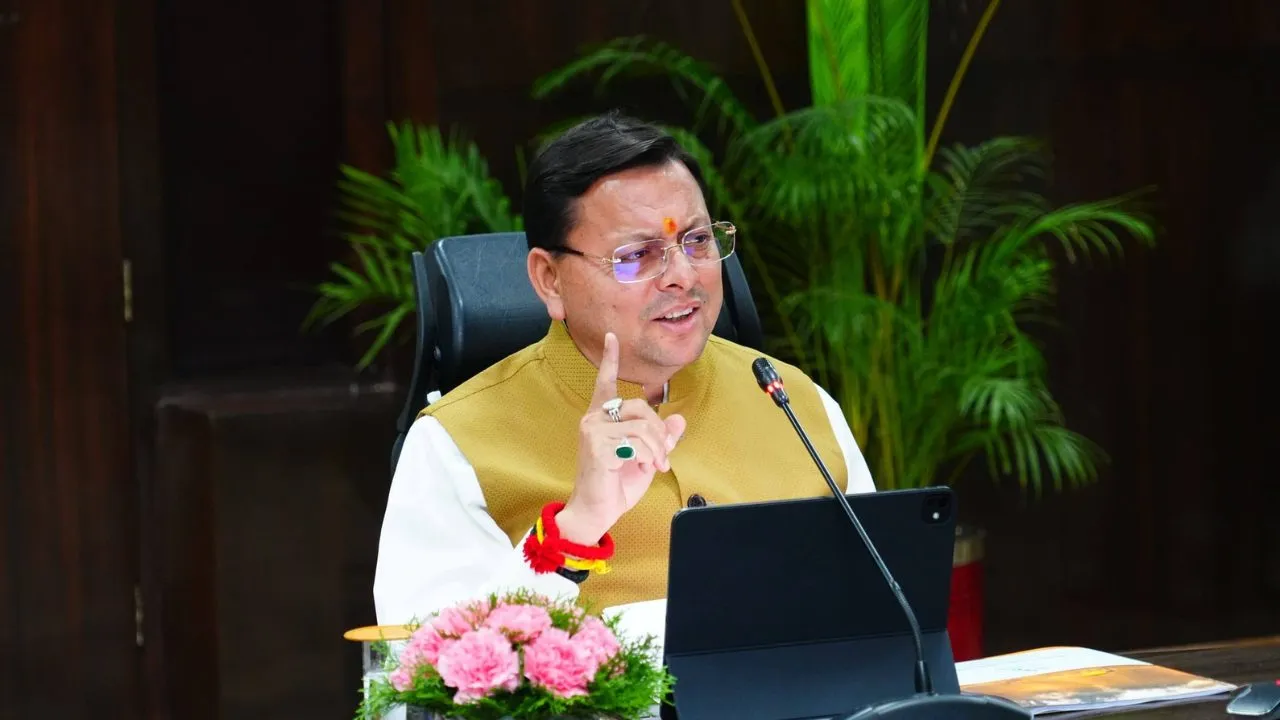 CM Pushkar Singh Dhami