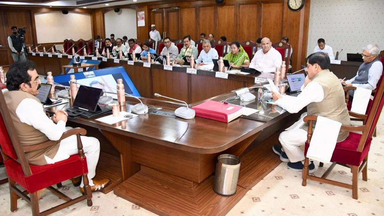 Dr Mohan Yadav MP Cabinet Meeting