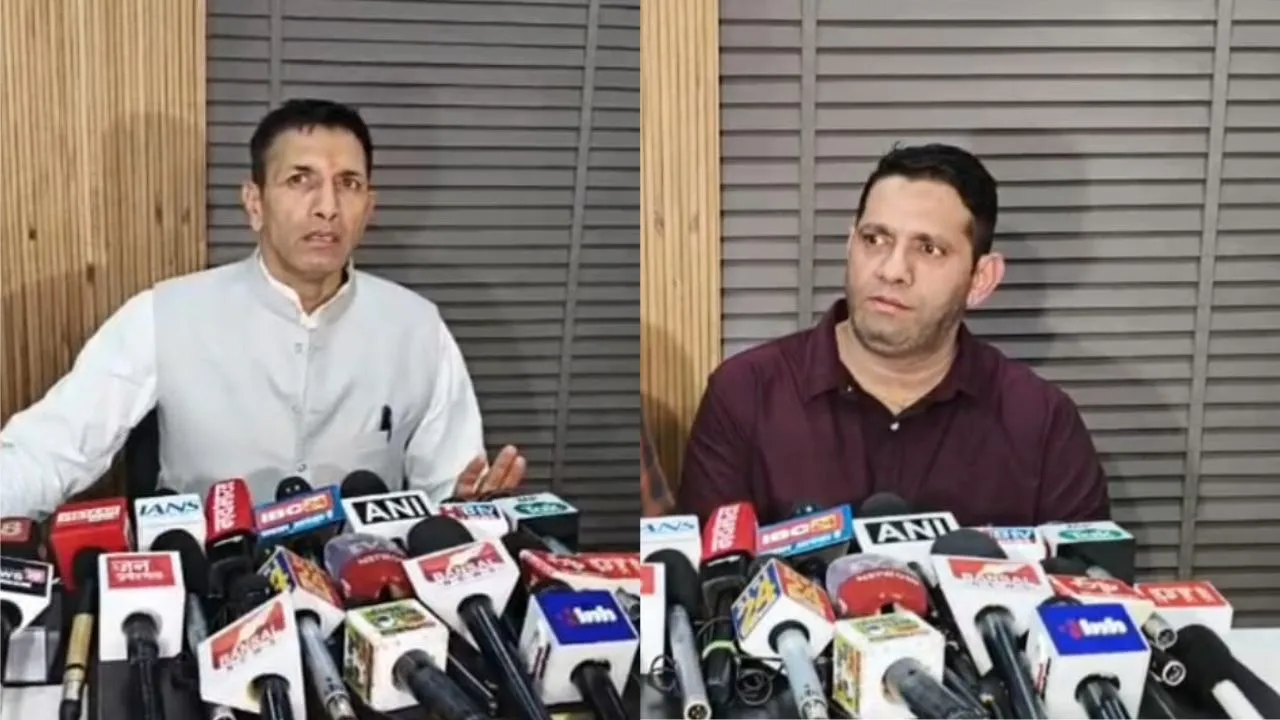 Jitu Patwari Nana Patwari Press Conference Indore