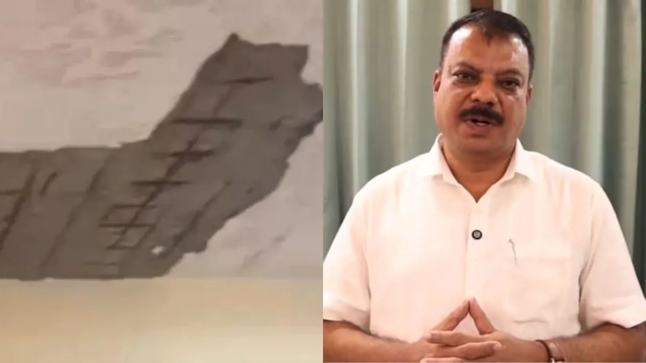 School classroom ceiling plaster falls on a girl Umang Singhar angry