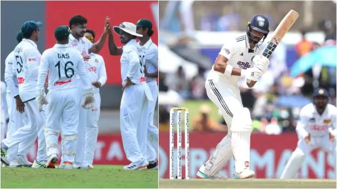 IND vs SL पहले टेस्ट के दूसरे दिन बारिश के बीच भारत ने बनाए 460 रन, देवदत्त पडिक्कल ने 167 रन कि पारी खेली
