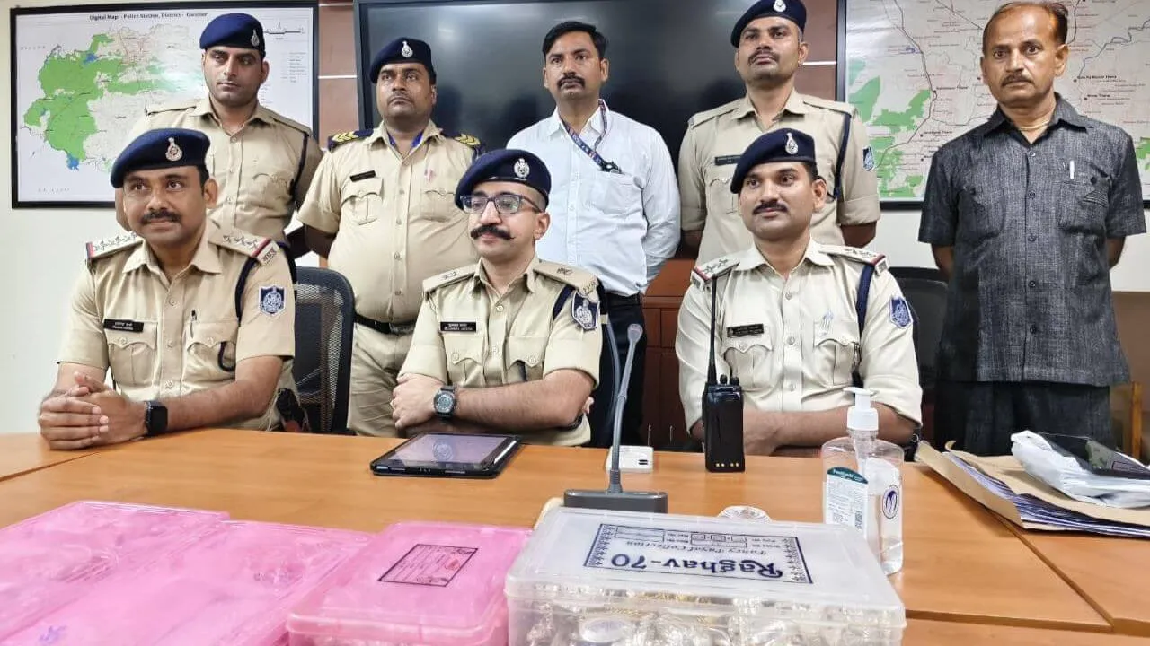 Gwalior Police arrest thieves