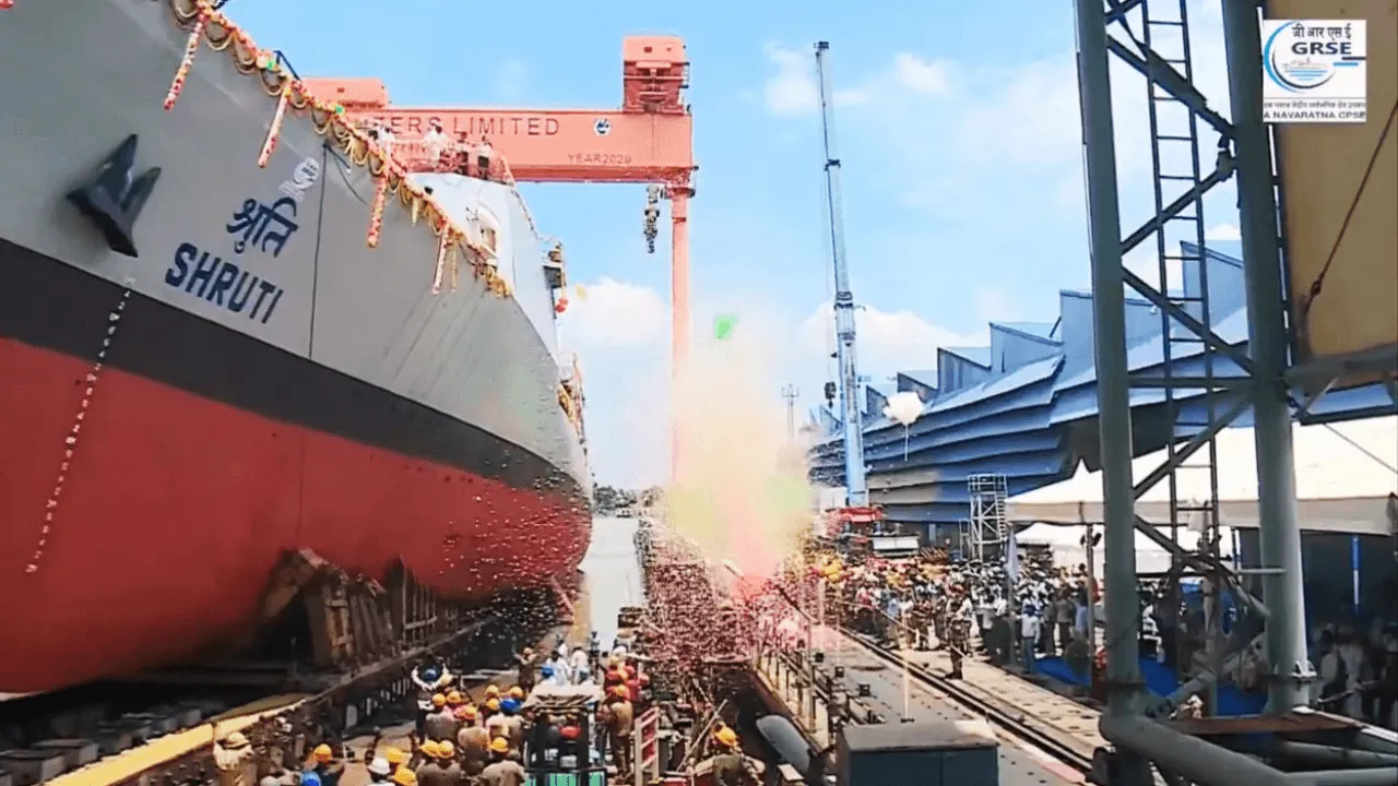 Shruti Vessel Indian Navy