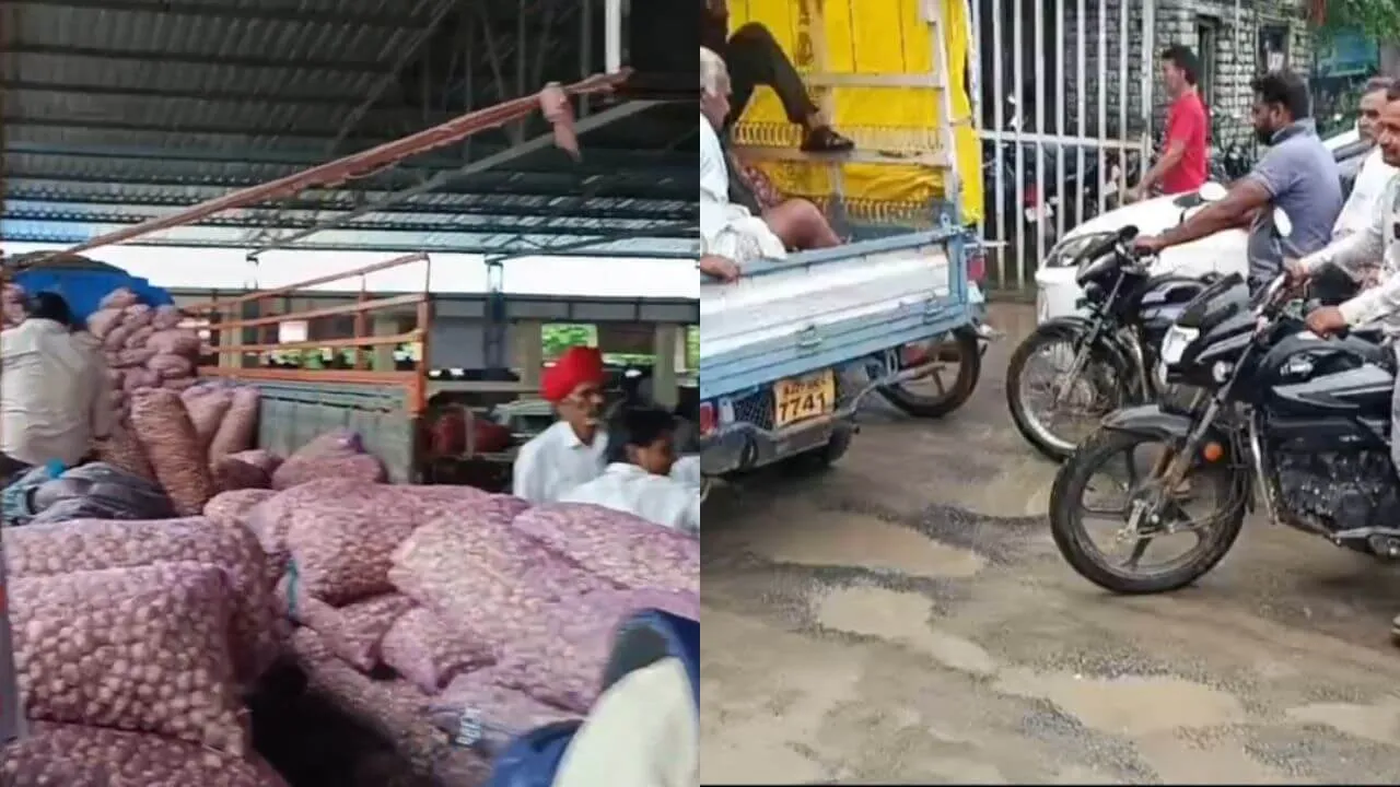 Jawad garlic Mandi Neemuch lack of facilities