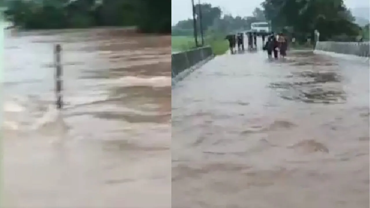पन्ना में भारी बारिश से हाहाकार, चारों तरफ पानी से घिरा उमरी गांव, रेस्क्यू ऑपरेशन शुरू