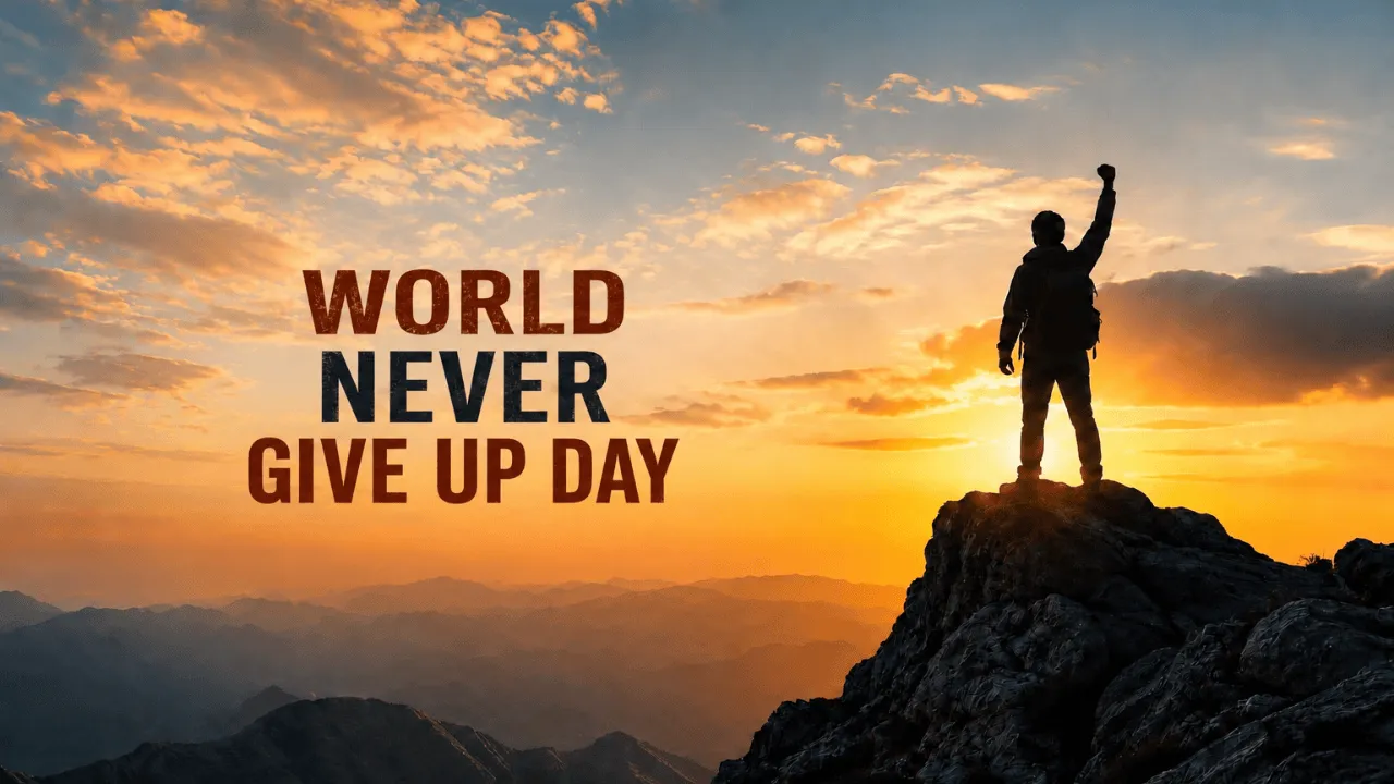 World Never Give Up Day