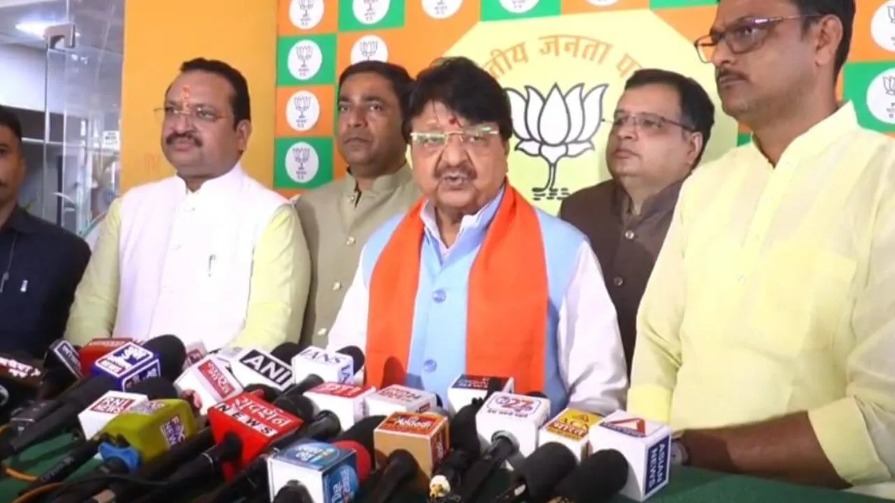 Cabinet Minister Kailash Vijayvargiya PC