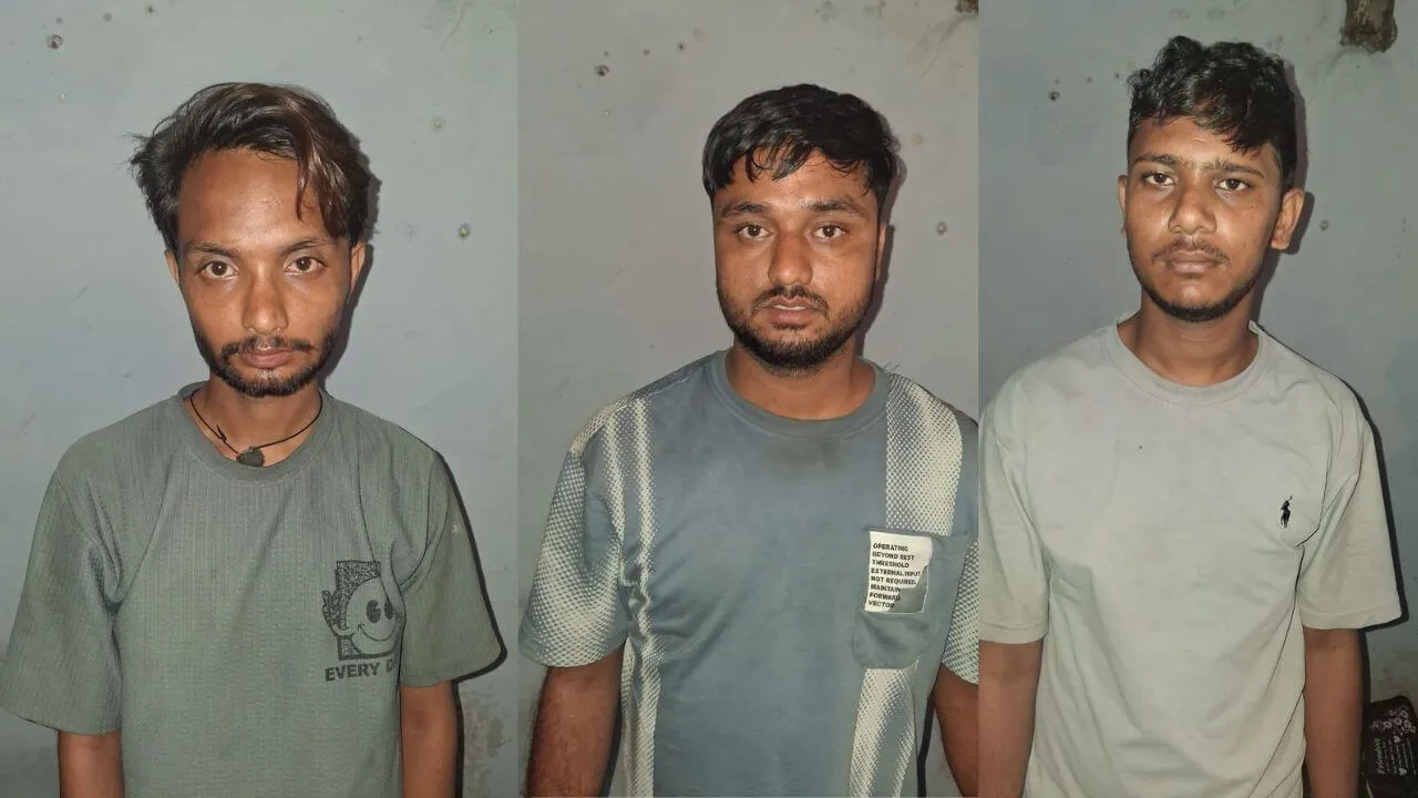 ग्वालियर पुलिस ने पकड़े तीन शातिर चोर, चार थाना क्षेत्र की चोरियों का खुलासा, लाखों रुपये के सोने चांदी के जेवर बरामद